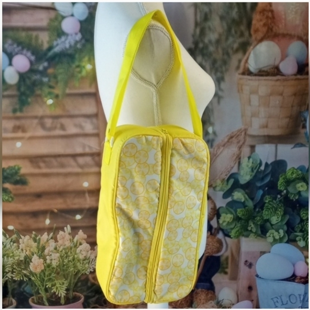 Yellow Lemon Beverage Cooler Bag